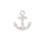 Small All Clear Anchor Iron-On Design (S2467S-CLR).