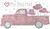 "I Love My Red Hat" Pickup Truck with red hats (S102526-HATS).