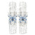Sapphire Spider on Web Sleeve-Decor Iron-On Design Set (S5495-SAP).