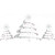 Xmas Tree Trio Iron-On Design (S100456.