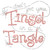 "Tinsel Tangle" Phrase Iron-On Design (S101432).