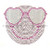 Smiley Face with Heart Sunglasses Iron-On Design (S7497).
