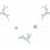 Leaping Reindeer Trio V-Neckline Iron-On Design (S101213).
