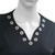 Donut Single-Line Shiri-Neckline shown here embellishing a 7011 Black, sold separately.