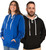 2-Tone Heather "Hockey-Style" Unisex Pullover Hoodie (4026).