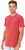 Brick / Tomato Red Garment-Dye Short-Sleeve T-Shirt (1100-RED).