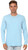 Light Blue Garment-Dye Long-Sleeve T-Shirt (1101-LTB).