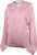 Pink "Missy" Burnout Pullover Hoodie (9040-PNK).