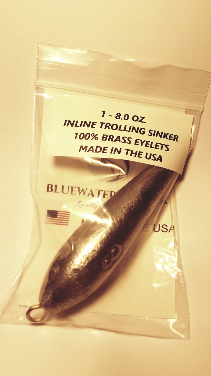 Inline Trolling Sinker, 5/8 ounces 25 count package 