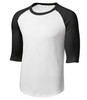 Youth Colorblock Raglan Jersey DRI-EQUIP Youth Long Sleeve Shirts