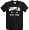 Vintage Hawaiian Islands Tee's in 42 Colors and Regular, Big and Tall Sizes 1959 Koloa Surf Company Men's Shirts