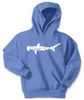 Koloa Surf Co. Shark Logo Youth Pullover Hoodies Koloa Surf Company Youth Apparel