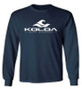 Koloa Surf Co. Classic Wave Youth Long Sleeve Heavyweight Cotton T-Shirts Koloa Surf Company Youth Long Sleeve Shirts