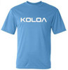 Koloa Surf Co. Original Koloa Text Logo Youth All Sport Moisture Wicking Athletic Shirts Koloa Surf Company Athletic Apparel