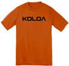 Koloa Surf Co. Original Koloa Text Logo Youth All Sport Moisture Wicking Athletic Shirts Koloa Surf Company Athletic Apparel