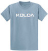 Koloa Surf Co. Koloa-Text Logo Heavy Cotton T-Shirts Koloa Surf Company Men's Shirts