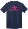 Koloa Surf Co. Pocket Logo Tee Classic 2-Sided Wave Logo Heavy Cotton T-Shirts Koloa Surf Company Mens Apparel