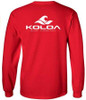 Koloa Surf Co. Classic Wave Long Sleeve Pocket Tees - Heavy Cotton T-Shirts Koloa Surf Company Men's Shirts