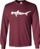 Koloa Surf Co. SHARK Logo Long Sleeve 50/50 Cotton/Poly T-Shirt Koloa Surf Company Men's Shirts