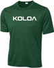 Koloa Surf Co. Text Logo Moisture Wicking All Sport Athletic Training Tees Koloa Surf Company Men's Shirts