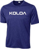 Koloa Surf Co. Text Logo Moisture Wicking All Sport Athletic Training Tees Koloa Surf Company Men's Shirts