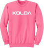 Koloa Surf Co. Text Logo Soft & Cozy Classic Crewneck Sweatshirt Koloa Surf Company Sweatshirts