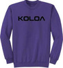 Koloa Surf Co. Text Logo Soft & Cozy Classic Crewneck Sweatshirt Koloa Surf Company Sweatshirts