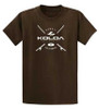 Koloa Surf Co. X Boards Logo Heavy Cotton T-Shirts. Regular, Big and Tall Sizes Koloa Surf Company Men's Shirts