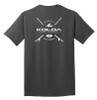 Koloa Surf Cross Boards Logo Heavy Cotton T-Shirts. Regular, Big and Tall Sizes Koloa Surf Company Mens Apparel