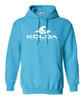 Koloa Surf Co. Wave Logo/w Pigment-Dyed Hoodies in Sizes S-4XL Koloa Surf Company Mens Apparel