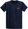 Joe's Surf Shop Surfing Bear Heavyweight Cotton T-Shirts in Regular, Big and Tall Joe's USA Cotton T-Shirts