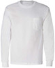 Joe's USA Men's Ultra Cotton 100% Cotton Long Sleeve T-Shirt with Pocket Joe's USA Mens Apparel
