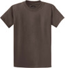 Joe's USA - Versatile 50/50 Cotton/Poly T-Shirts in 30 Vibrant Colors Joe's USA Men's Shirts - Brown