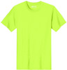 Joe's USA - Versatile 50/50 Cotton/Poly T-Shirts in 30 Vibrant Colors Joe's USA Men's Shirts - Safety Green
