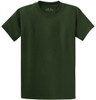 Men's Durable 100% Heavyweight Cotton T-Shirts in Regular, Big, and Tall Sizes Joe's USA Men's Apparel - Forest Green