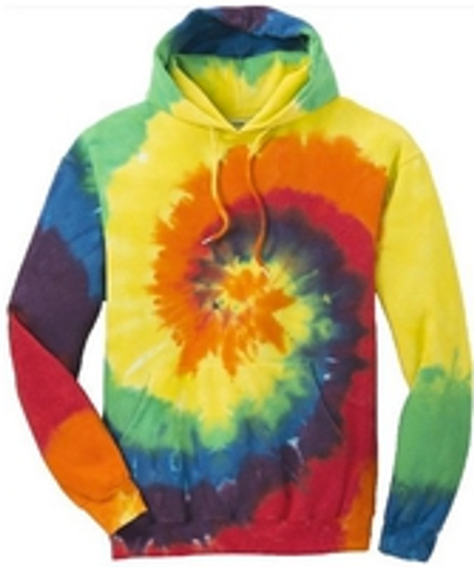 Come and get 'em! Colorful tie-dye hoodie sweatshirts are now in.