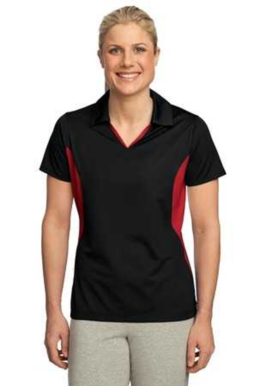 Men's Tall Side Blocked Micropique Sport-Wick Polo physical