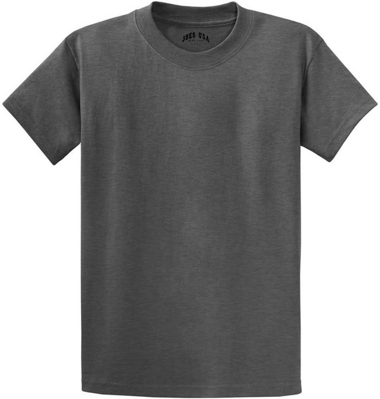 Men's Cotton Short Sleeve T-Shirt Size 6X-Large, Assorted Colors