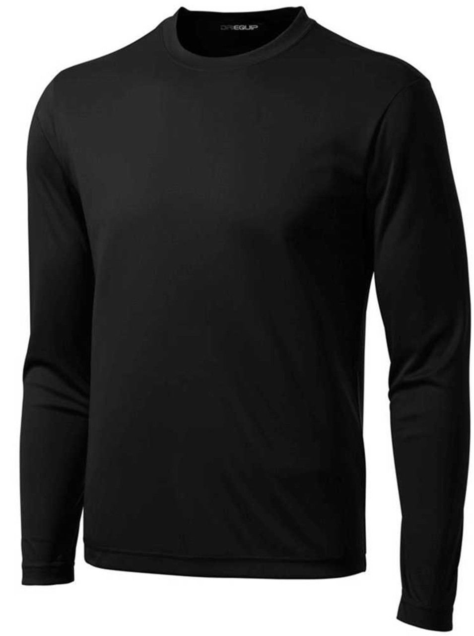 Athletic Works Men Activewear Top Medium Black Logo Dri Works T-Shirt Tee