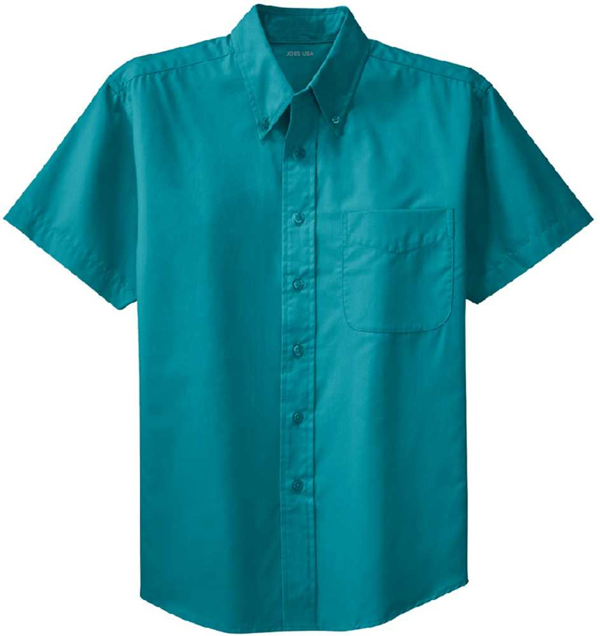 Men's Short Sleeve Wrinkle Resistant Easy Care Shirts in 32 Colors. - Port  Authority® Short Sleeve Easy Care Shirt. S508.