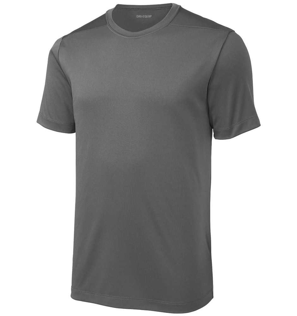 DRIEQUIP Men's Big & Tall Short Sleeve Moisture Wicking Athletic T-Shirts