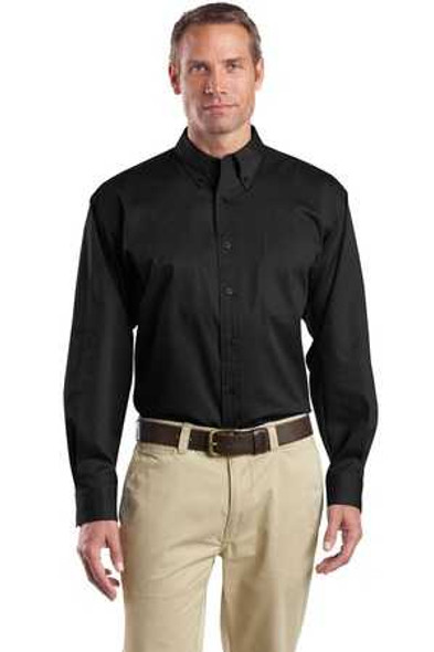 Long Sleeve SuperPro Twill Shirt Joe's USA Mens Apparel