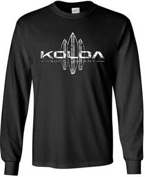 Koloa Surf Co. Vintage Surfboard Long Sleeve T-Shirt Koloa Surf Company Men's Shirts