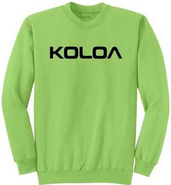 Koloa Surf Co. Text Logo Soft & Cozy Classic Crewneck Sweatshirt Koloa Surf Company Sweatshirts