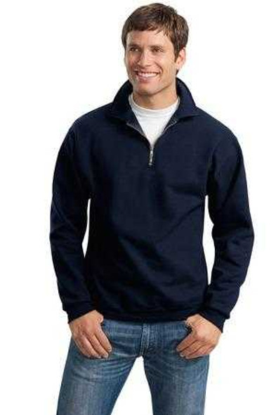 Mens Super Sweats - 1/4-Zip Sweatshirt with Cadet Collar Joe's USA Mens Apparel