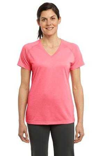 Ladies Ultimate Performance V-Neck DRI-EQUIP Shirts