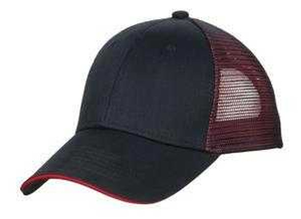 Joe's USA Double Mesh Snapback Sandwich Bill Cap Joe's USA Accessories and More