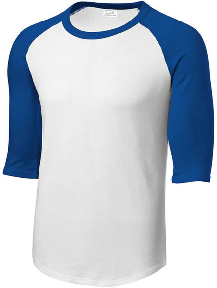 Mens 3/4 Sleeve Cotton Baseball Tee Shirts - Adult XS to 6X Joe's USA Mens Apparel