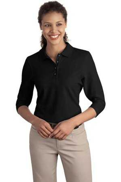 Ladies Silk Touch™ 3/4-Sleeve Polo Joe's USA Womens Apparel