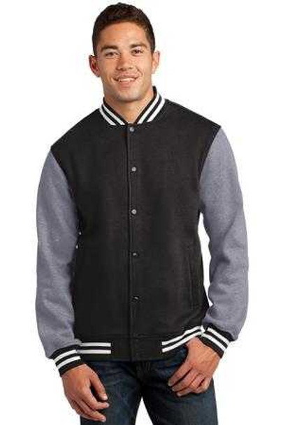 Men's Fleece Letterman Jacket DRI-EQUIP Men's Jackets